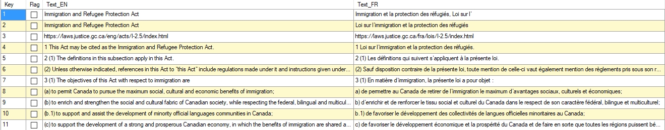 Exemple de fichier TMX